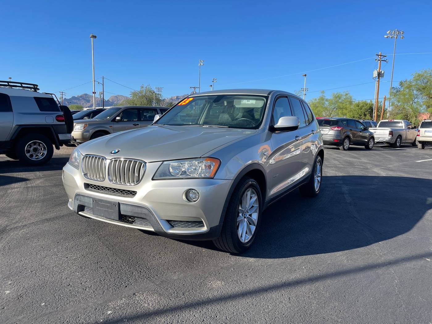 2013 BMW X3 28i — SUV — 80,550 mi — Tucson, AZ