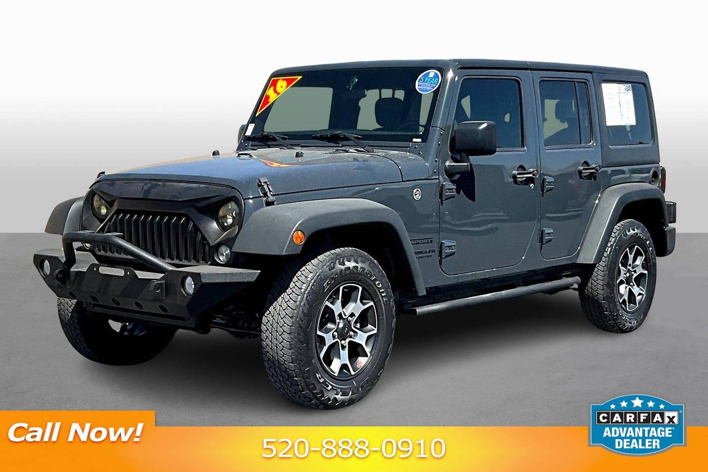2016 Jeep Wrangler Sport — SUV — 72,453 mi — Tucson, AZ