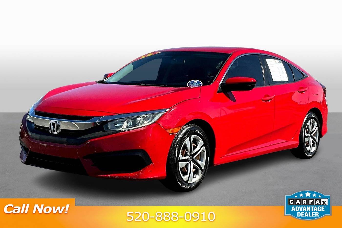 2016 Honda Civic LX — Sedan — 82,134 mi — Tucson, AZ