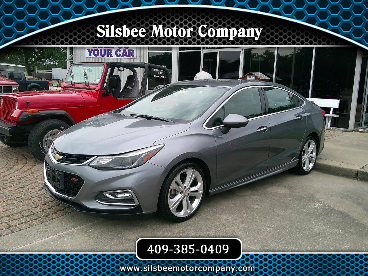 2018 Chevrolet Cruze Premier — Sedan — 102,265 mi — Silsbee, TX
