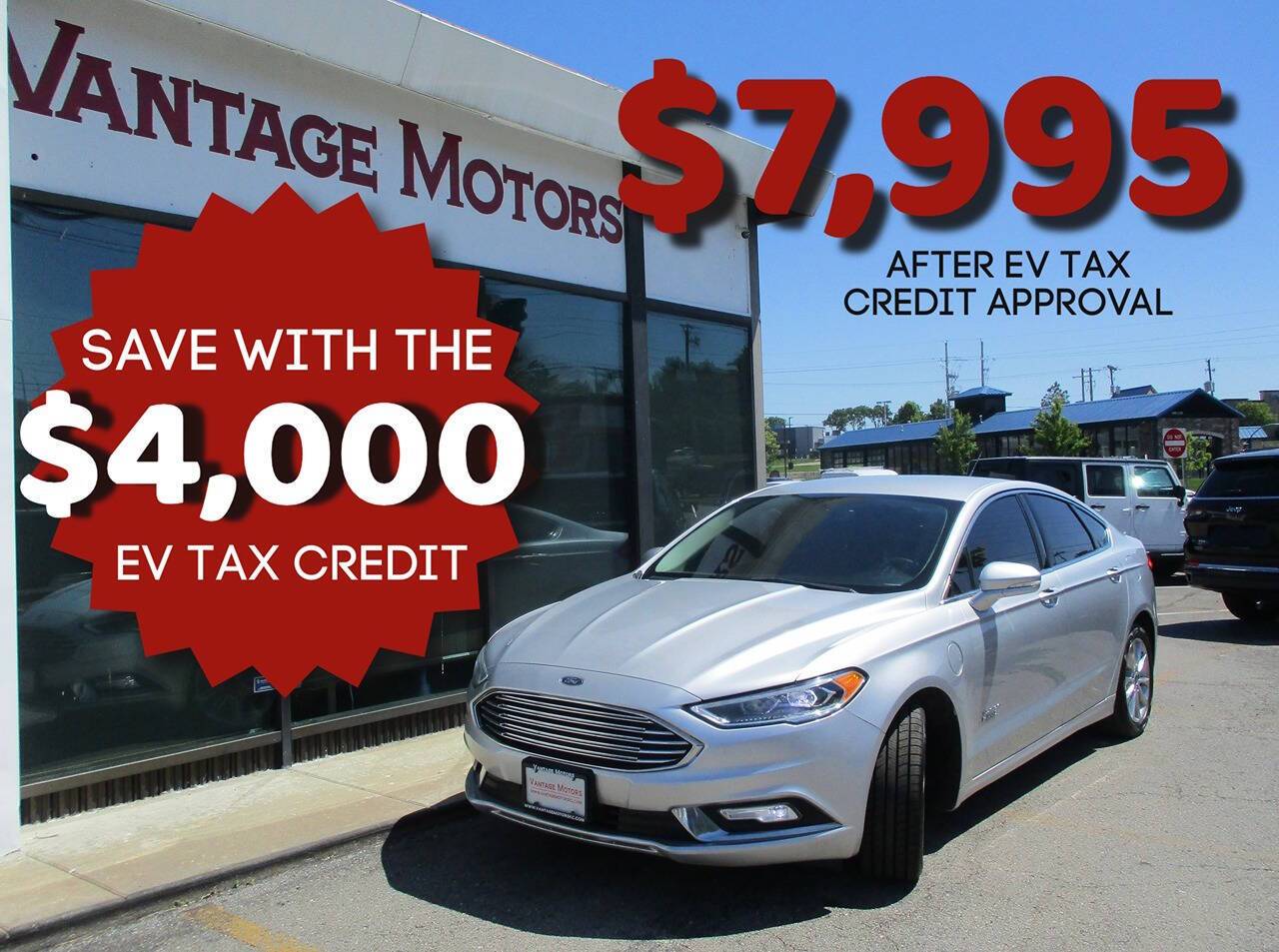 2017 Ford Fusion Energi SE — Sedan — 126,687 mi — Raytown, MO