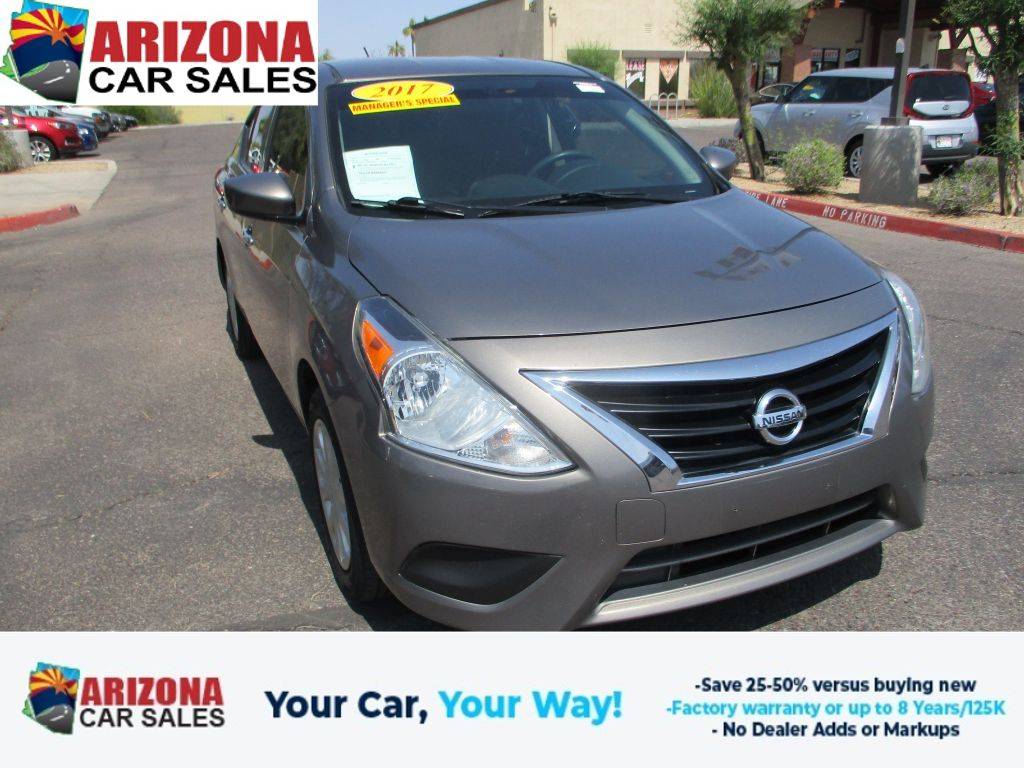 2017 Nissan Versa 1.6 SV — Sedan — 118,745 mi — Mesa, AZ