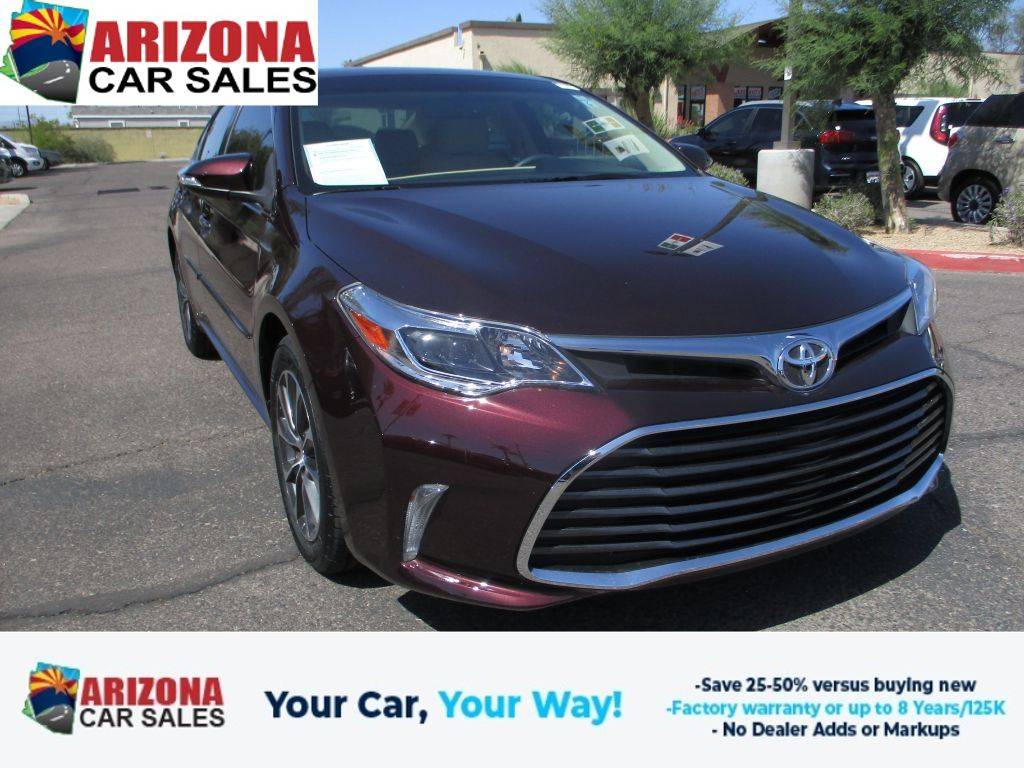 2016 Toyota Avalon XLE Premium — Sedan — 18,349 mi — Mesa, AZ