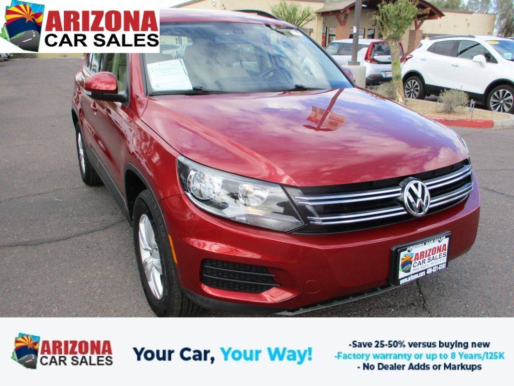 2016 Volkswagen Tiguan S — SUV — 61,577 mi — Mesa, AZ