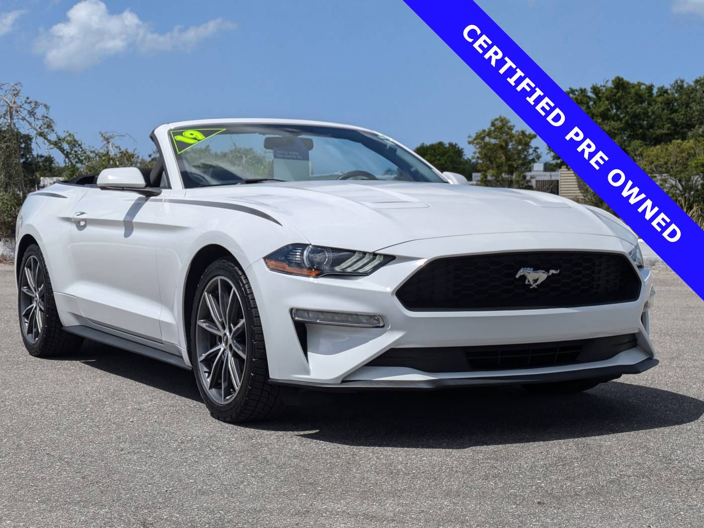 2019 Ford Mustang EcoBoost — Convertible — 40,180 mi — Sarasota, FL