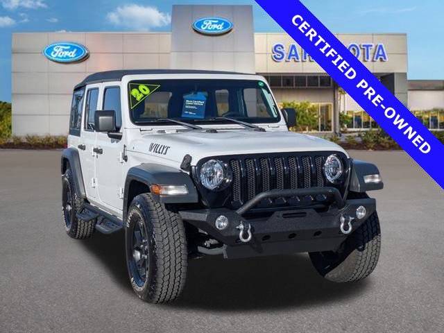 2020 Jeep Wrangler Willys Sport — SUV — 55,738 mi — Sarasota, FL