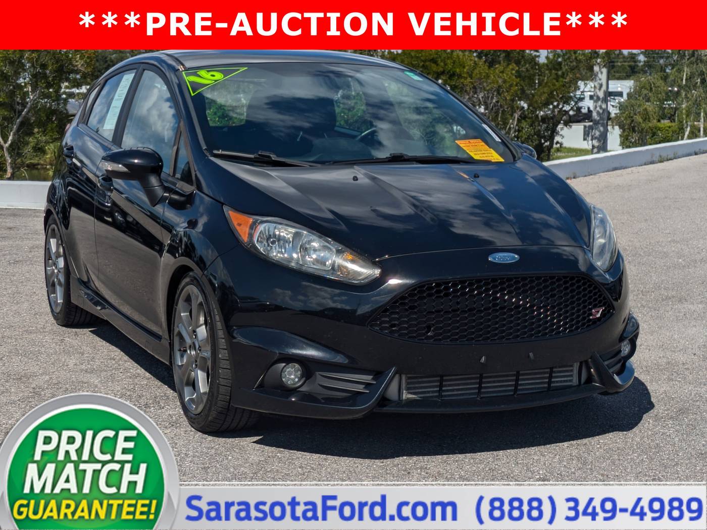 2016 Ford Fiesta ST — Hatchback — 82,397 mi — Sarasota, FL