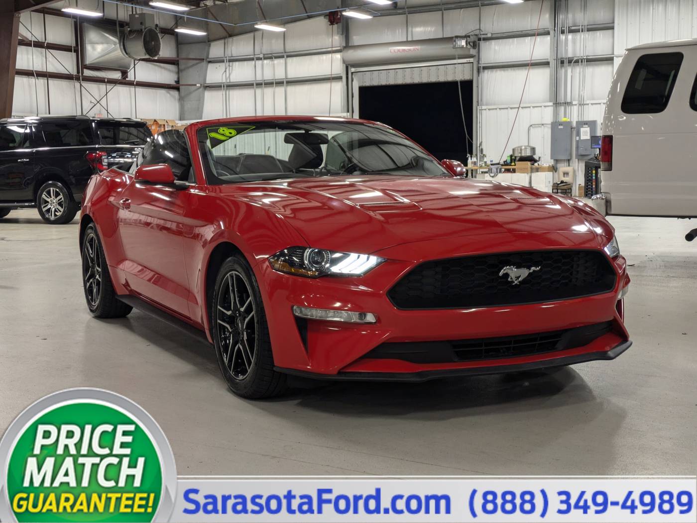 2018 Ford Mustang EcoBoost Premium — Convertible — 102,267 mi — Sarasota, FL