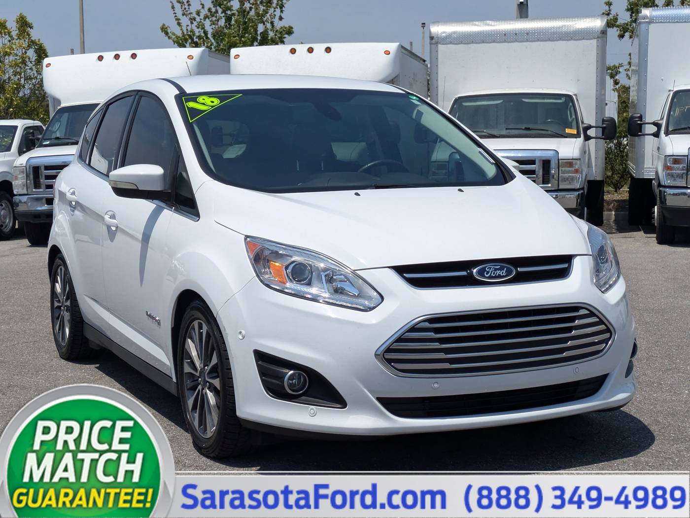 2018 Ford C-Max Hybrid Titanium — Hatchback — 84,043 mi — Sarasota, FL