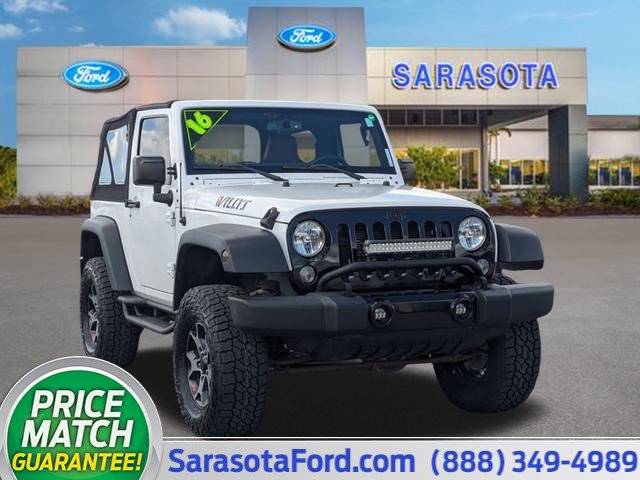 2016 Jeep Wrangler Willys Wheeler — SUV — 66,984 mi — Sarasota, FL