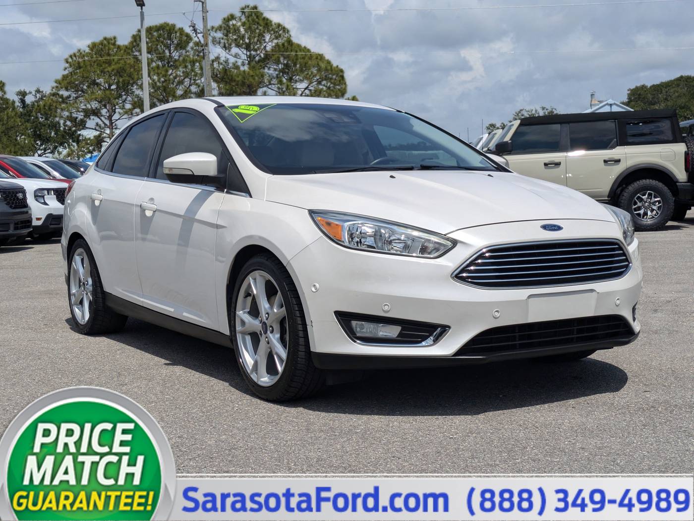 2015 Ford Focus Titanium — Sedan — 34,168 mi — Sarasota, FL