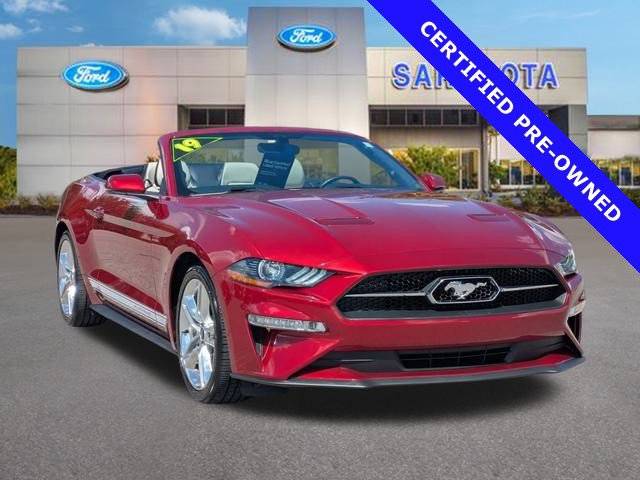 2019 Ford Mustang EcoBoost Premium — Convertible — 9,988 mi — Sarasota, FL