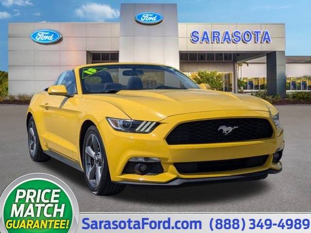 2015 Ford Mustang V6 — Convertible — 85,294 mi — Sarasota, FL