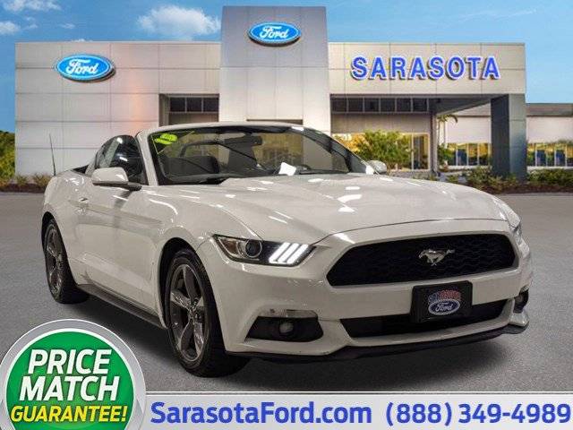 2015 Ford Mustang V6 — Convertible — 64,915 mi — Sarasota, FL