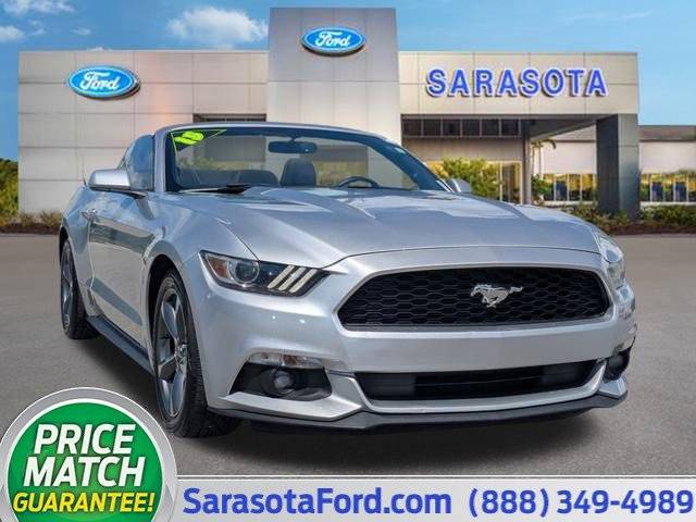 2015 Ford Mustang V6 — Convertible — 65,943 mi — Sarasota, FL