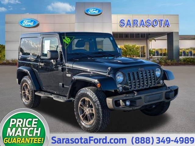 2016 Jeep Wrangler 75th Anniversary — SUV — 34,748 mi — Sarasota, FL