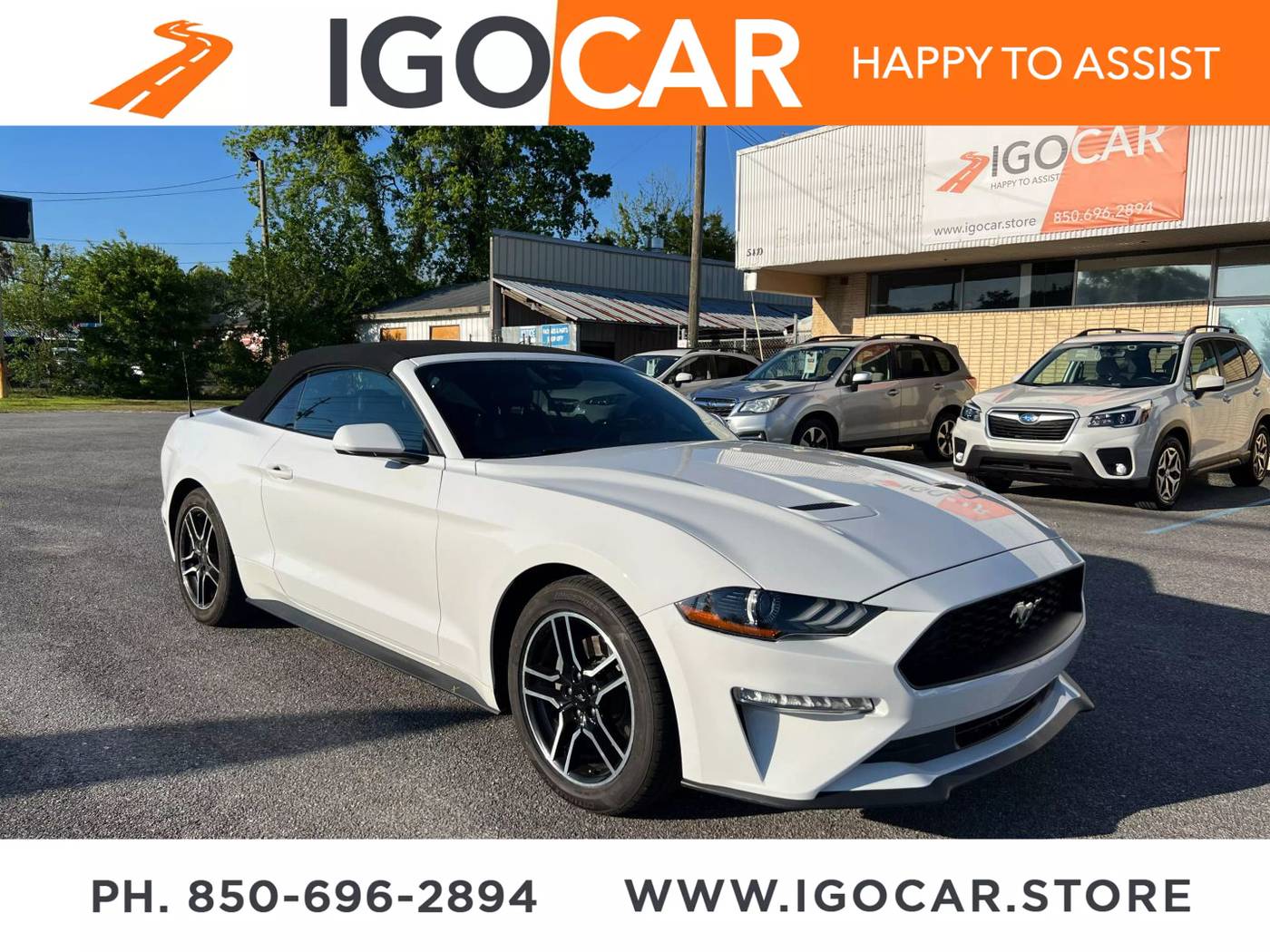 2022 Ford Mustang EcoBoost Premium — Convertible — 60,302 mi — Pensacola, FL
