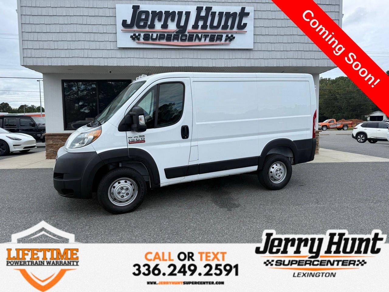 2021 Ram ProMaster Cargo Van 1500 — Cargo Van — 59,860 mi — Lexington, NC