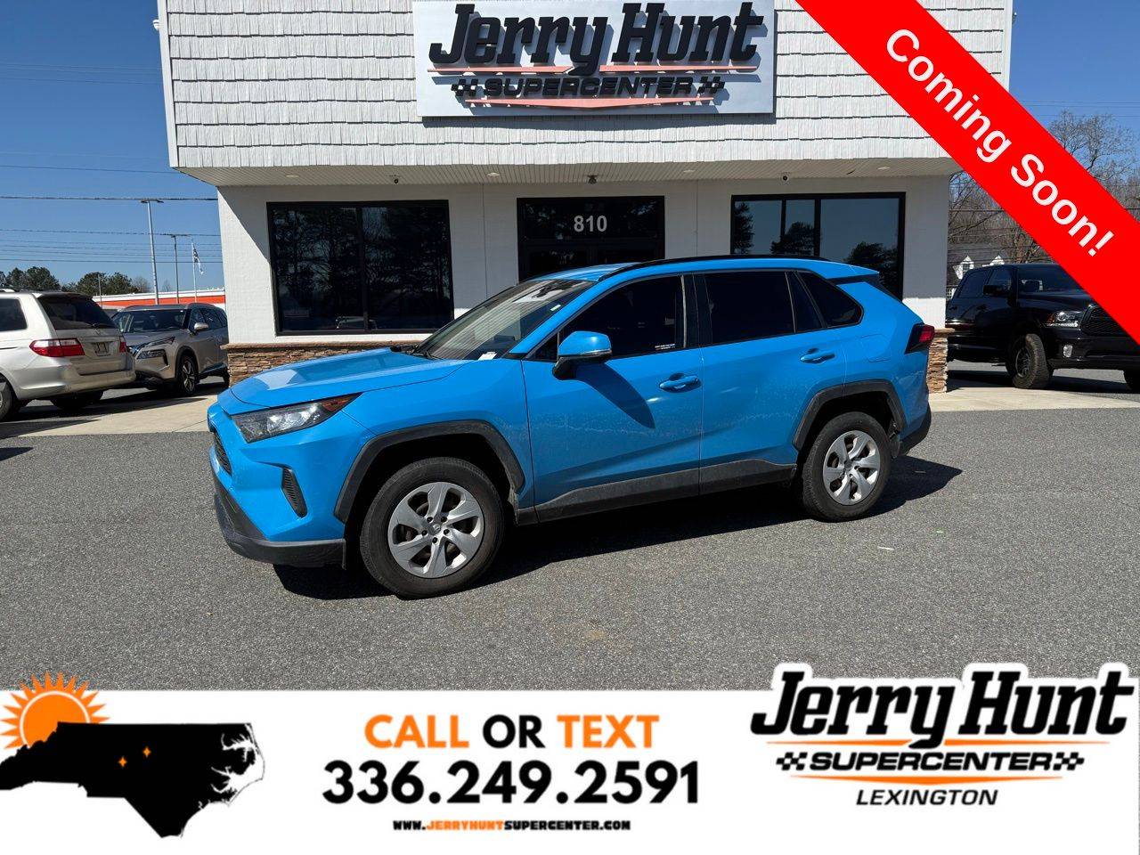2019 Toyota RAV4 LE — SUV — 121,911 mi — Lexington, NC
