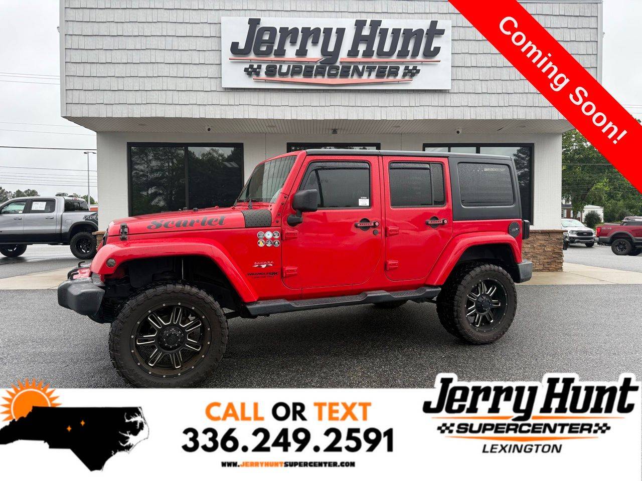 2018 Jeep Wrangler Sahara — SUV — 105,761 mi — Lexington, NC