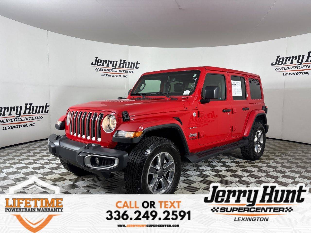2021 Jeep Wrangler Sahara — SUV — 11,000 mi — Lexington, NC