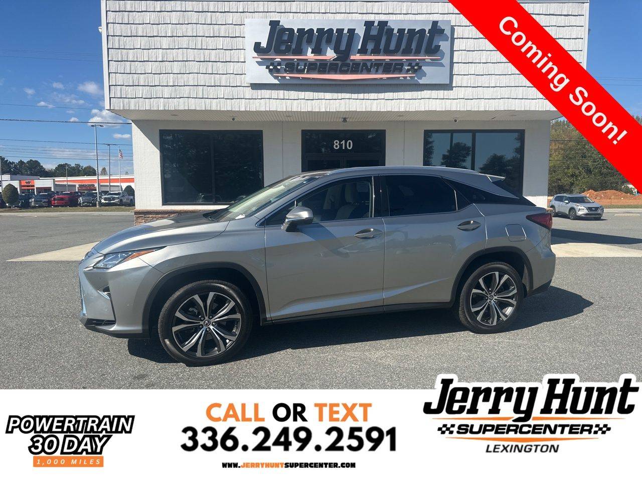 2018 Lexus RX RX 350 — SUV — 75,011 mi — Lexington, NC