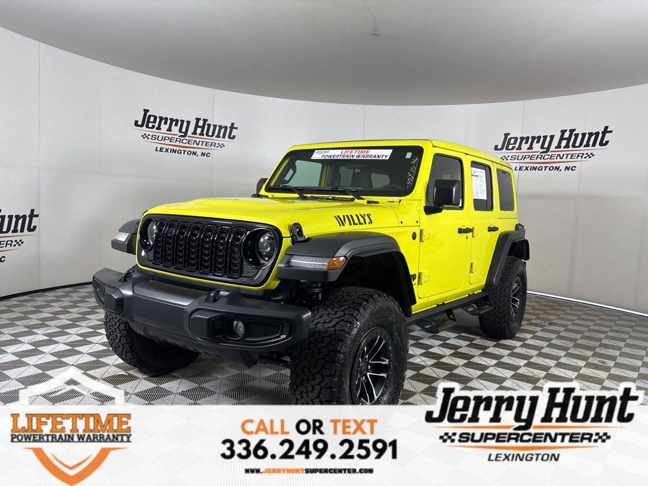 2024 Jeep Wrangler Willys — SUV — 1,554 mi — Lexington, NC