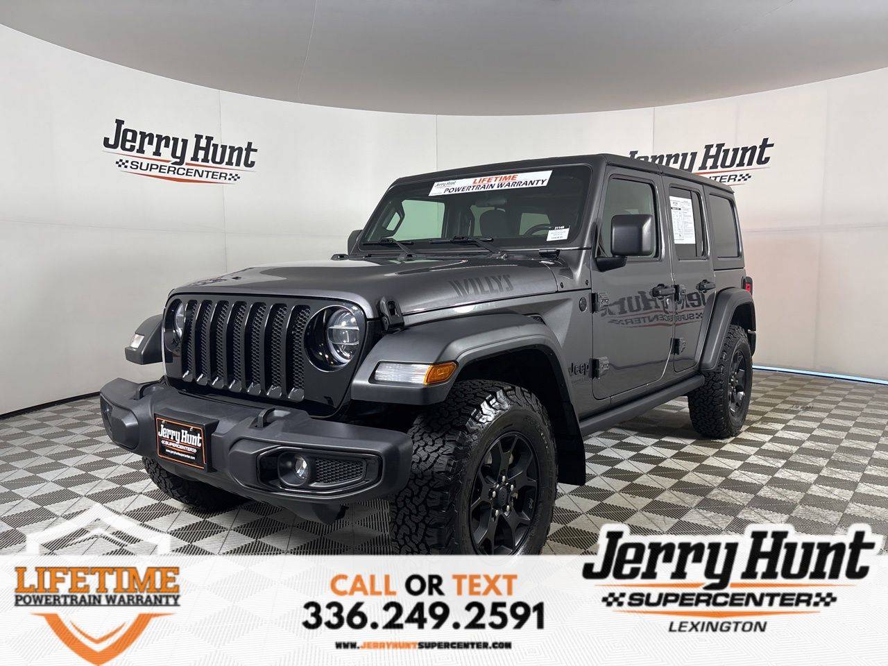 2021 Jeep Wrangler Willys — SUV — 47,705 mi — Lexington, NC