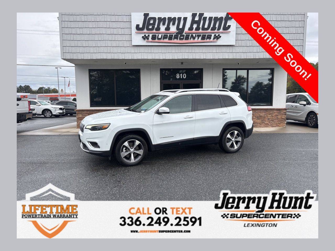 2021 Jeep Cherokee Limited — SUV — 33,384 mi — Lexington, NC