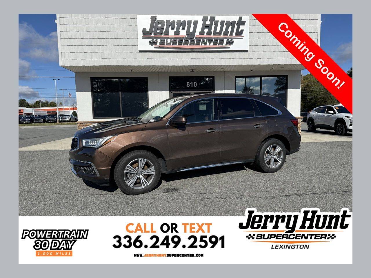 2019 Acura MDX Base — SUV — 50,600 mi — Lexington, NC