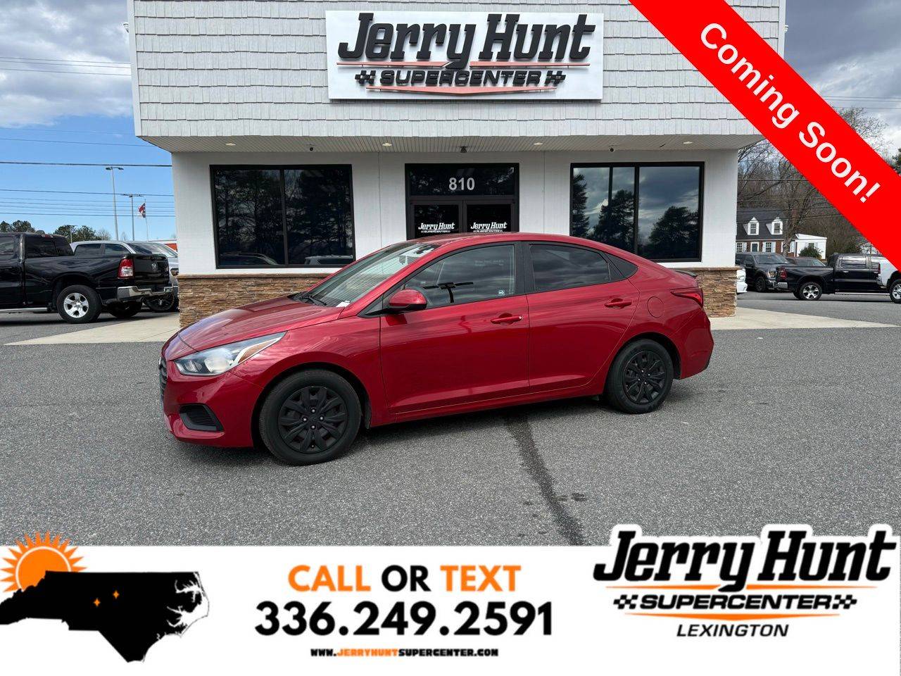 2020 Hyundai Accent SE — Sedan — 107,280 mi — Lexington, NC