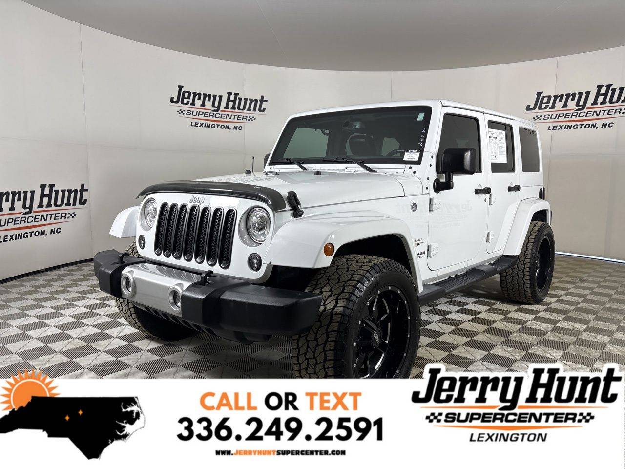2017 Jeep Wrangler Sahara — SUV — 129,328 mi — Lexington, NC