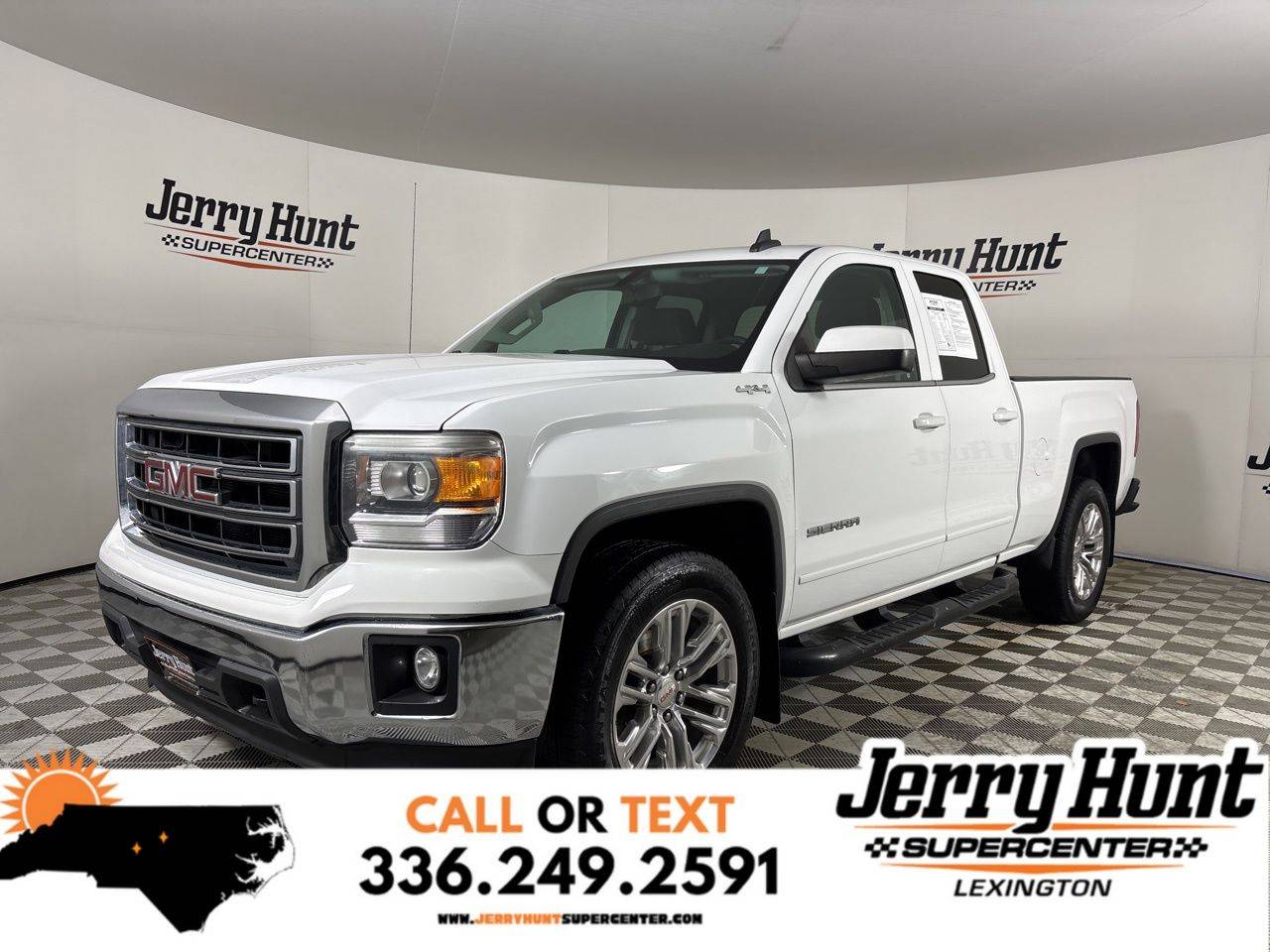 2015 GMC Sierra 1500 SLE — Pickup Truck — 100,342 mi — Lexington, NC