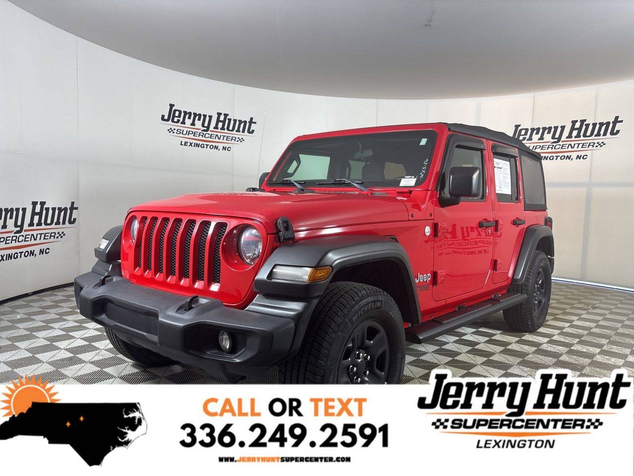 2019 Jeep Wrangler Sport — SUV — 102,771 mi — Lexington, NC
