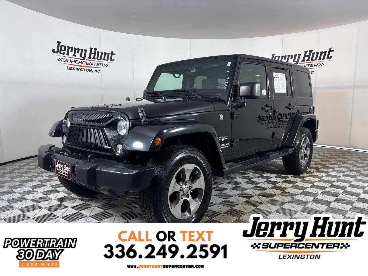 2017 Jeep Wrangler Sahara — SUV — 69,439 mi — Lexington, NC