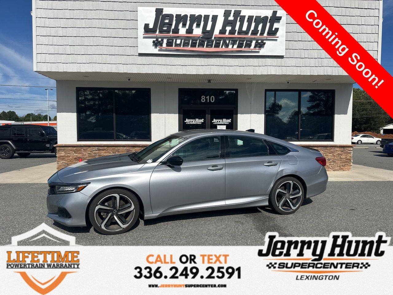 2021 Honda Accord Sport — Sedan — 78,996 mi — Lexington, NC