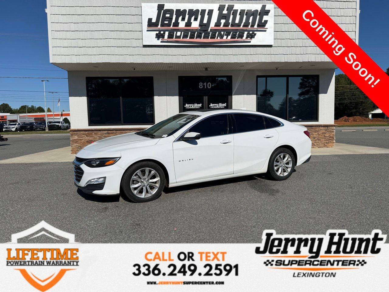 2022 Chevrolet Malibu LT — Sedan — 56,524 mi — Lexington, NC