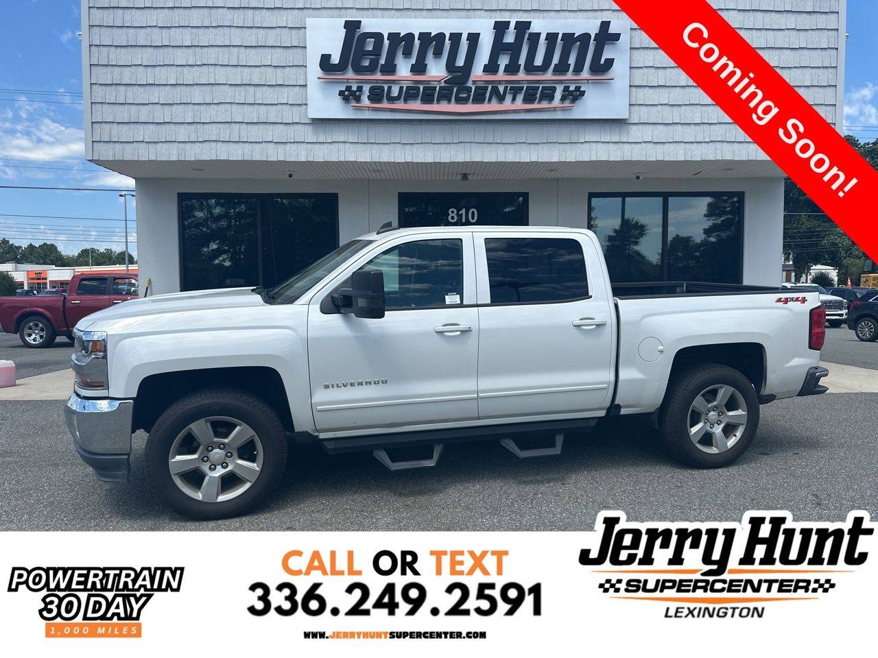 2018 Chevrolet Silverado 1500 LT — Pickup Truck — 60,248 mi — Lexington, NC