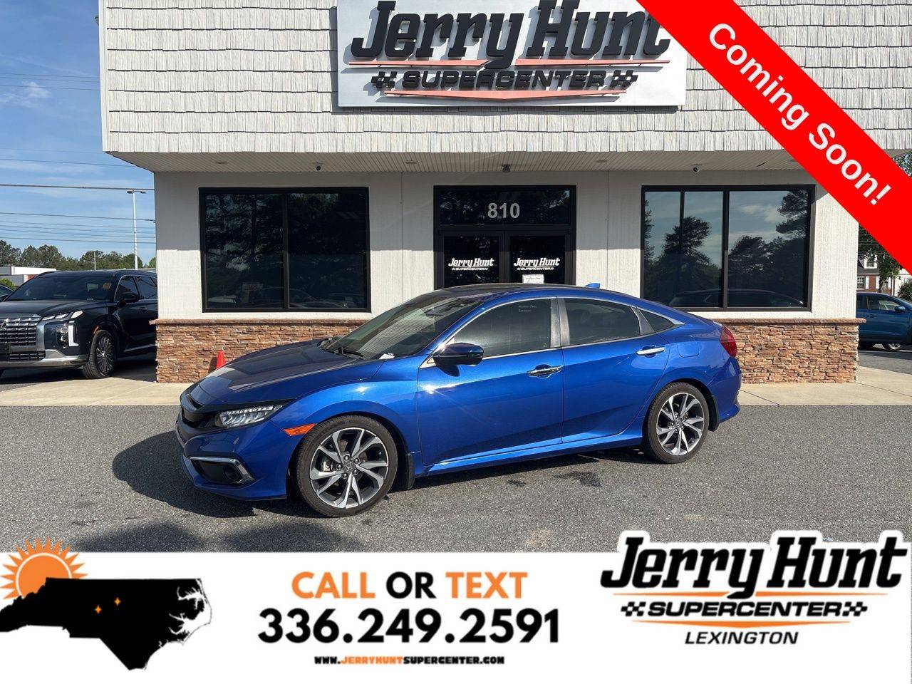2019 Honda Civic Touring — Sedan — 102,546 mi — Lexington, NC