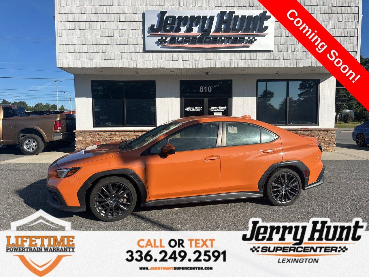 2022 Subaru WRX Premium — Sedan — 36,964 mi — Lexington, NC