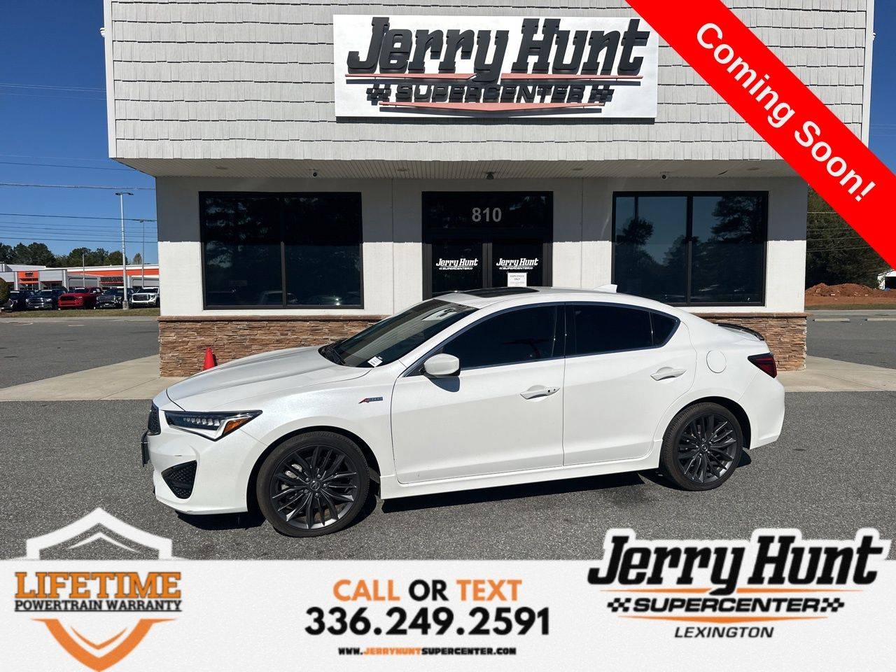 2021 Acura ILX w/Premium/A-SPEC Package — Sedan — 8,975 mi — Lexington, NC