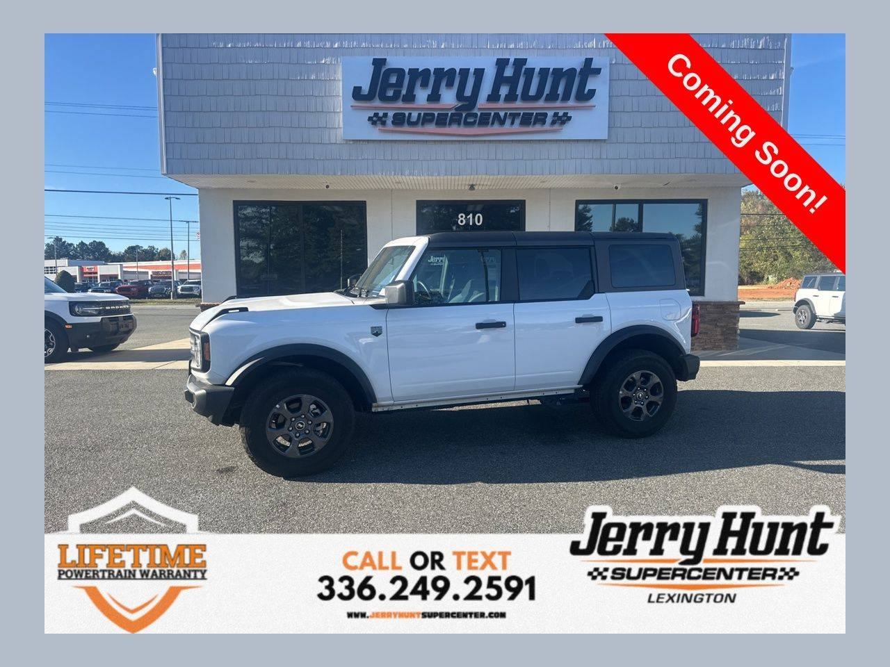 2025 Ford Bronco Big Bend — SUV — 13,845 mi — Lexington, NC