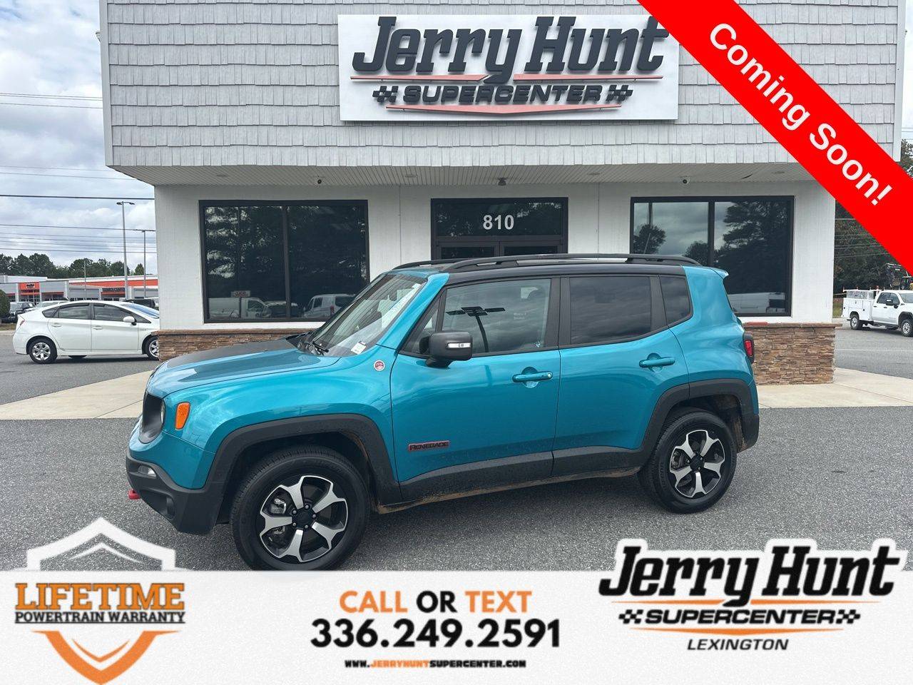 2021 Jeep Renegade Trailhawk — SUV — 25,207 mi — Lexington, NC