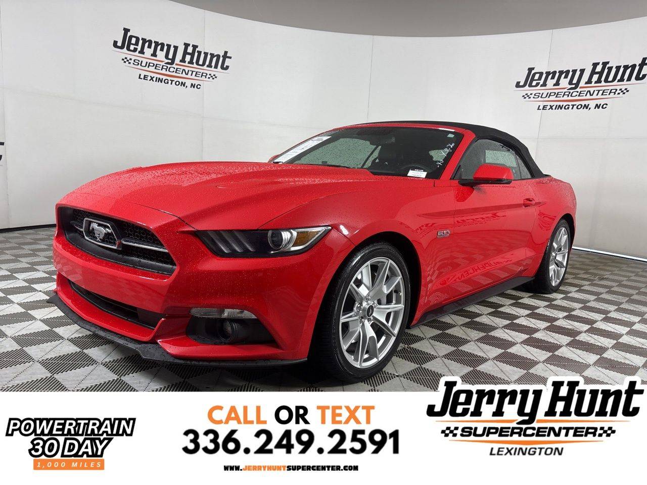 2015 Ford Mustang GT Premium — Convertible — 26,227 mi — Lexington, NC