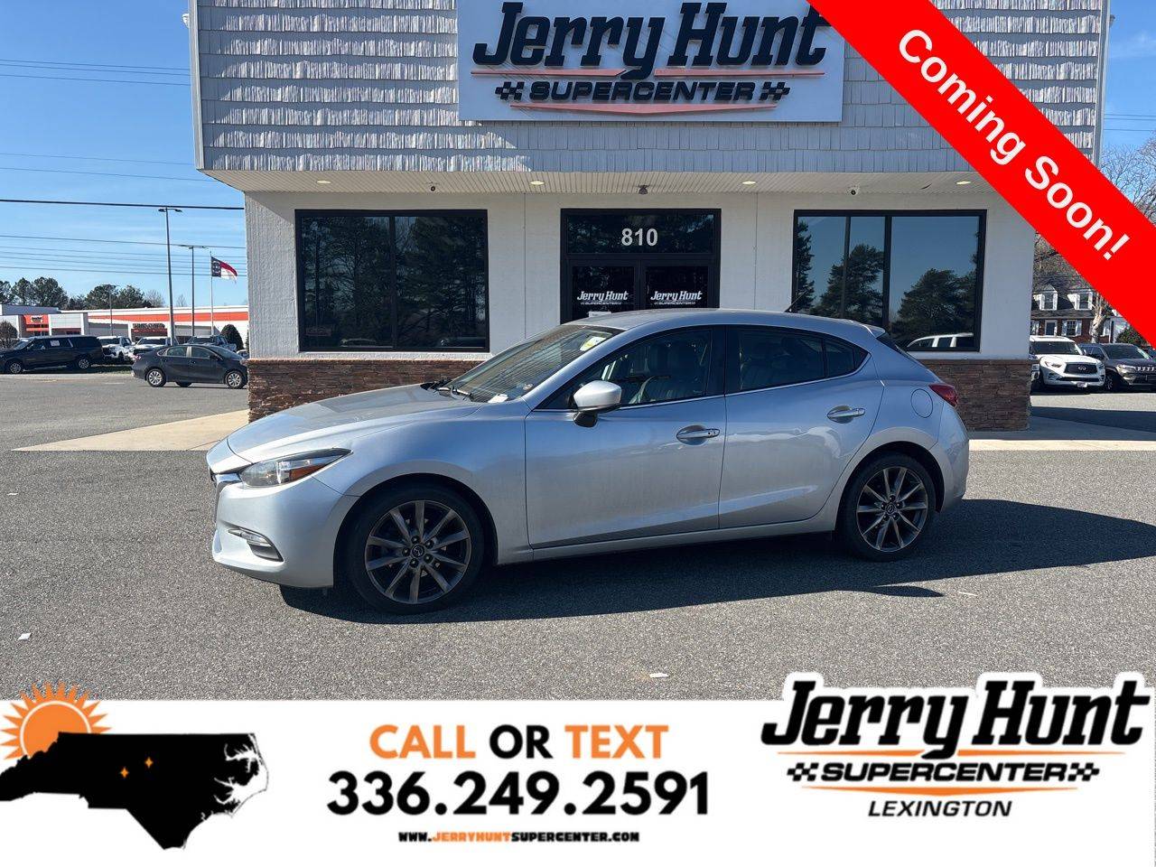 2018 Mazda Mazda3 Touring — Hatchback — 123,020 mi — Lexington, NC