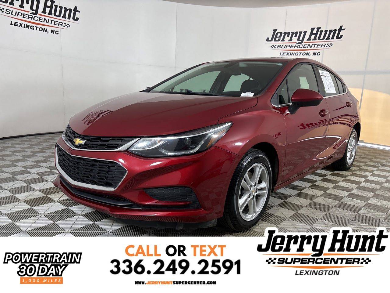 2018 Chevrolet Cruze LT — Hatchback — 50,699 mi — Lexington, NC