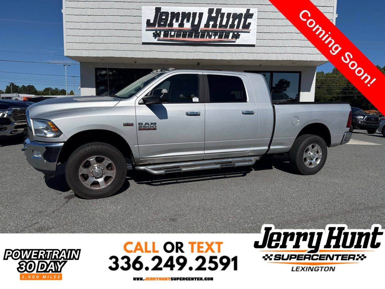 2018 Ram 2500 Big Horn — Pickup Truck — 94,738 mi — Lexington, NC