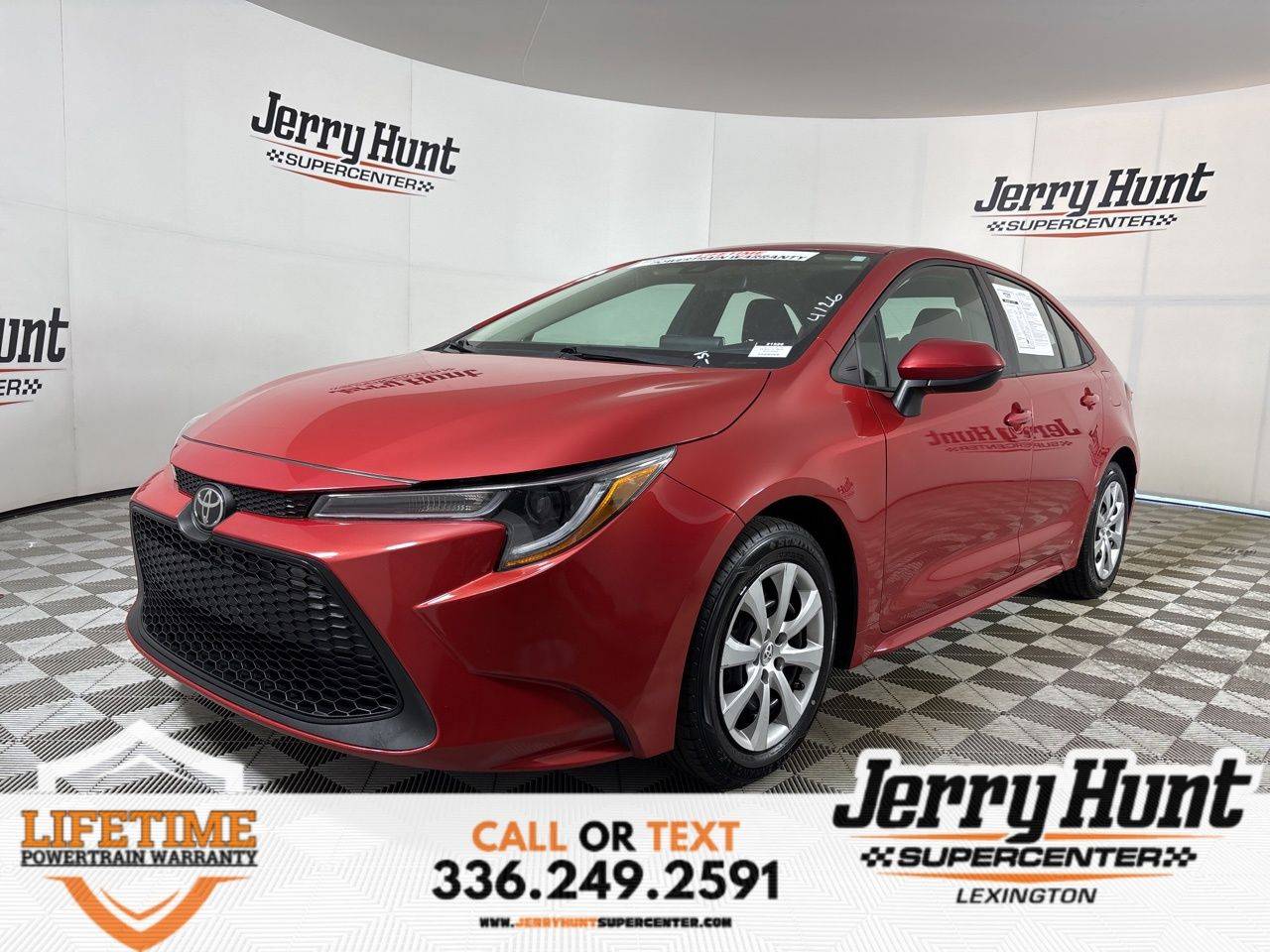 2021 Toyota Corolla LE — Sedan — 61,953 mi — Lexington, NC