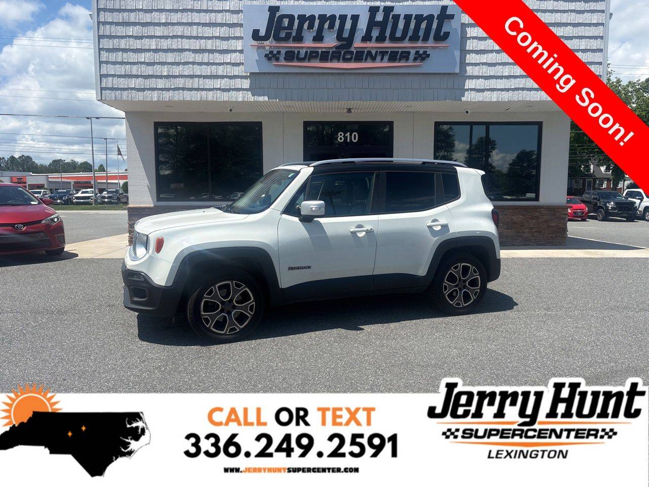 2015 Jeep Renegade Limited — SUV — 116,999 mi — Lexington, NC