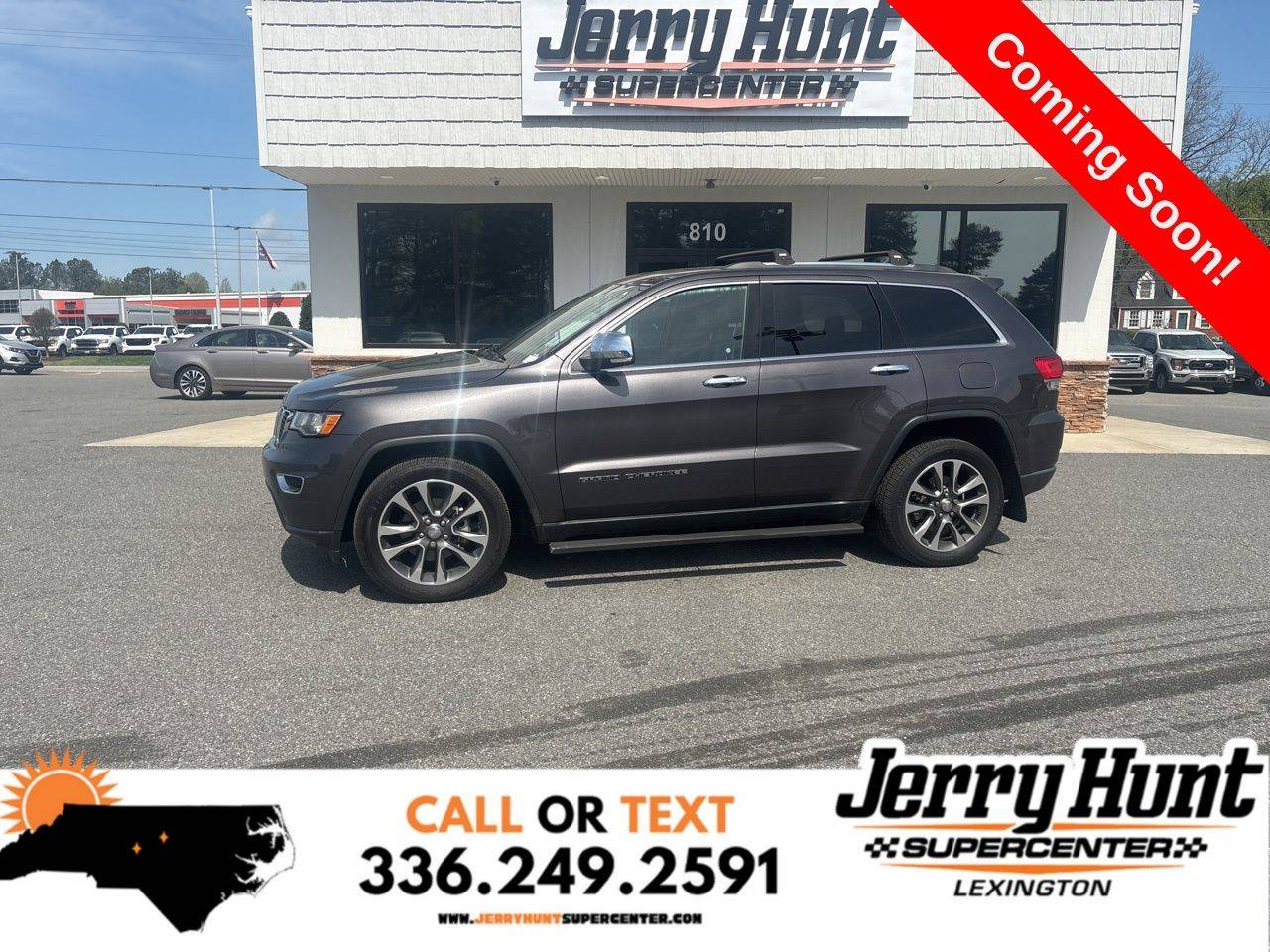 2018 Jeep Grand Cherokee Limited — SUV — 103,775 mi — Lexington, NC